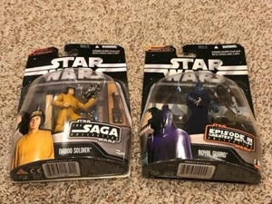 2 two Star Wars toys 2006 Episode 3 Royal Guard and Destroyer Droid NEW - Picture 1 of 6