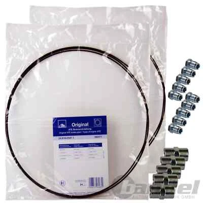 ATE 10m STAHL-BREMSLEITUNG-Ø 4,75mm BREMSROHR + 5x VERBINDER + 10x VERSCHRAUBUNG - Bild 1 von 4