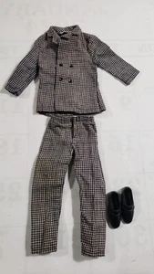 Vintage Barbie Ken Puppe Big Business Hahnentritt Anzug Jacke Hose Schuhe Japan - Bild 1 von 6