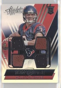 2014 Panini Absolute Rookie Jersey Ball /149 Tom Savage #TS Rookie RC