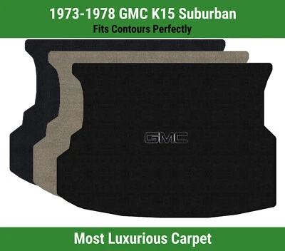 Alfombra de carga Lloyd Luxe para 1973-1978 GMC K15 Suburban con logotipo GMC 1 negro Foto 1 de 4