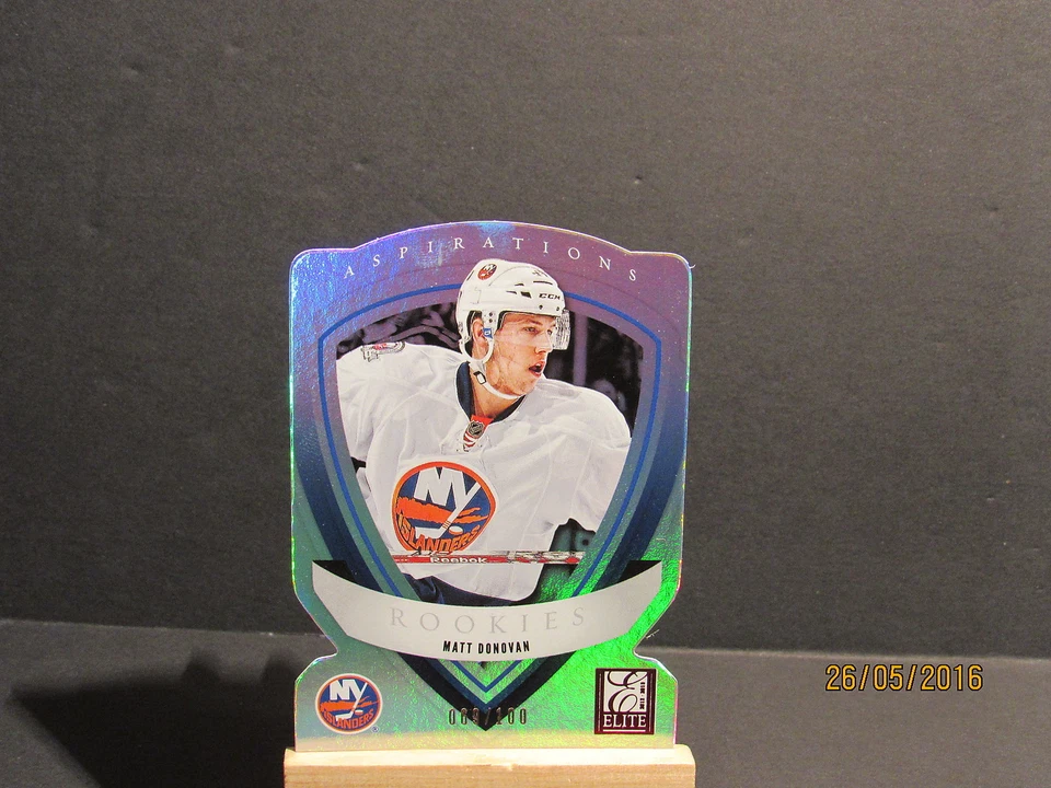 2012-13 Elite Rookies Aspirations #20 Matt Donovan/54* SN 069/100 - Image 1 of 1