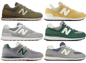 SCARPE NEW BALANCE ML574 ML 574 UOMO DONNA NB PELLE SHOES BLU ROSSO 42 43 44 45 - Imagen 1 de 42