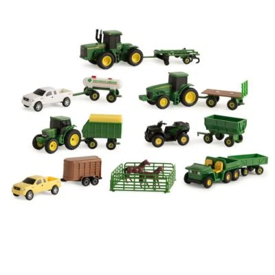 John Deere 1:64 Scale Farm Toy Set - Image 1 of 2