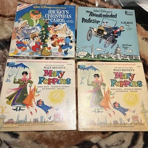 Lot of 11 Animation Kids Walt Disney Records Mary Heidi World Story VTG World - Picture 1 of 3
