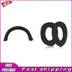 Silicone Headband Protectors Washable For Wh-1000Xm5 Headset (Black)