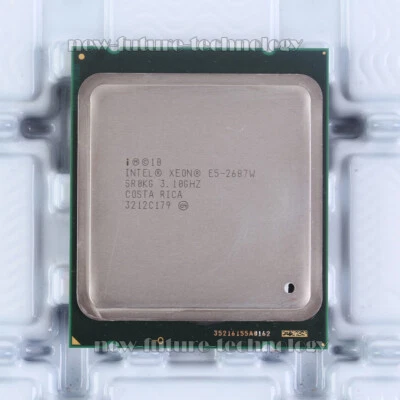 100% work Intel Xeon E5-2687W 3.1GHz 8 Core 20M 16 Threads LGA2011 CPU Processor - Image 1 of 4