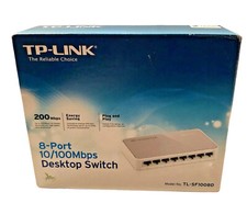 TP-Link Desktop Switch 8 Port 10/100 Fast Ethernet Switch TL-SF1008D