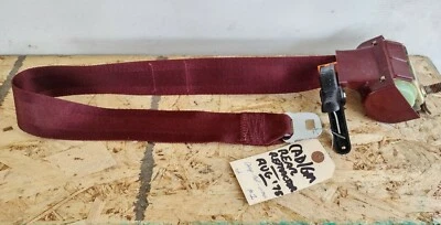 1970-е GM Cadillac Eldorado трансформируемый задний ремень безопасности натяжитель *ТЕМНО-КРАСНЫЙ* EC - Изображение 1 из 4