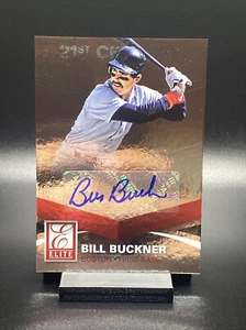 2015 Elite 21st Century Signatures #53 Bill Buckner Boston Red Sox - Picture 1 of 2