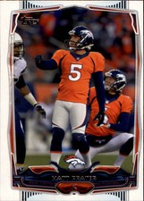 2014 Topps Football Card #132 Matt Prater