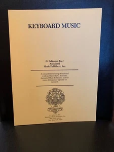 Música de teclado: G. Schirmer Inc PB - Imagen 1 de 5