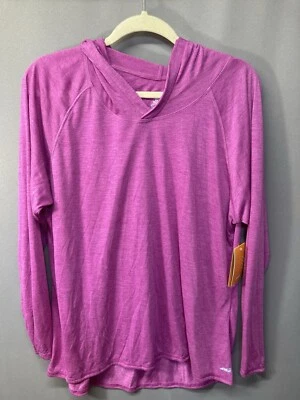 Nuevo suéter con capucha Avia XXL 20 para mujer que absorbe la humedad magenta jaspeado Foto 1 de 4