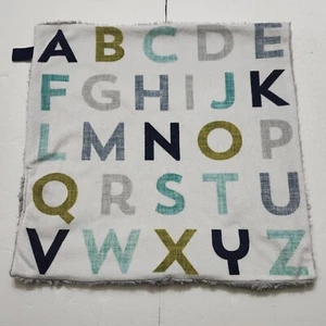 READ Lovey Baby Security Blanket Alphabet ABC Unisex 17" - Picture 1 of 6