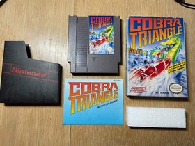 Cobra Triangle - Nintendo NES PAL Complete CIB - Boxed with Manual