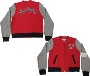 New Washington Nationals Womens Size M Medium Full-Zip Jacket by Touch - Picture 1 of 8