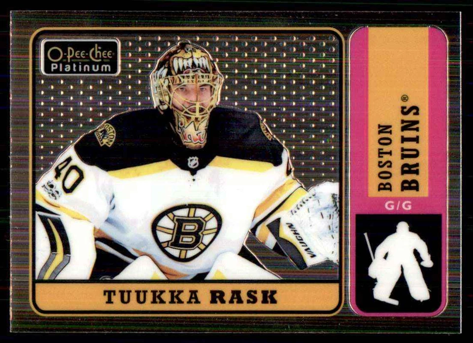 2018-19 O-Pee-Chee Platinum Retro Tuukka Rask #R18 - Image 1 of 2
