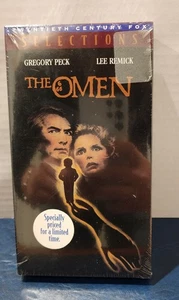The Omen (VHS 1996) Demonic Horror Movie Classic Fox Watermark Sealed  - Picture 1 of 2