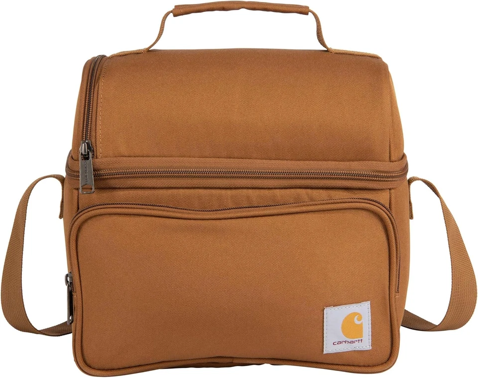 Carhartt 35810002 Deluxe Dual Compartment Insulated Lunch Cooler Bag