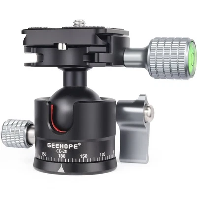 GEEHOPE CE-28 Low Profile Stativköpfe Universal Metall Kugelkopf für DSLR Kamera - Bild 1 von 4