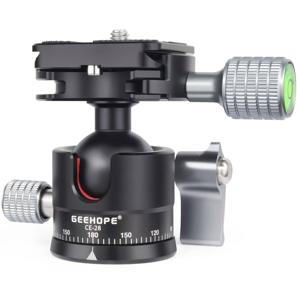 GEEHOPE CE-28 Low Profile Stativköpfe Universal Metall Kugelkopf für DSLR Kamera - Bild 1 von 4