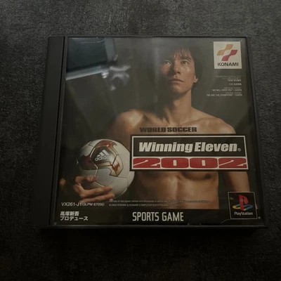 USED Winning Eleven 2002 PS1 Konami Sony Playstation 1 - Image 1 of 4