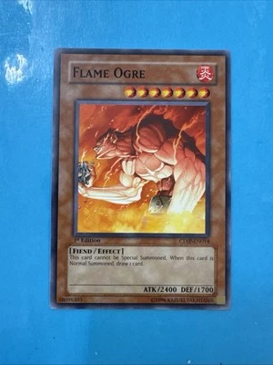 Flame Ogre - 1st Edition Common - Cyberdark Impact - YGO MINT - Image 1 of 4