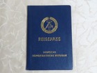 Reisepass Passport DDR, mit vielen Stempel  ! E