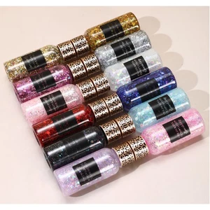1 pieza Accesorios de maquillaje de alto brillo Sombra de ojos Lentejuelas metálicas Gel Brillo - Imagen 1 de 32