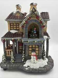 Vintage Montgomery Ward Christmas House, Battery Operated, 2015 - Picture 1 of 3