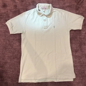 Vintage Yves Saint Laurent Pour Homme Turquoise Polo Shirt Size M - Picture 1 of 7