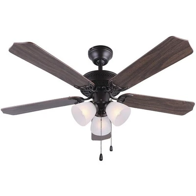 Canarm Lighting CF42TR25ORB Madison 42 inch Oil Rubbed Bronze Ceiling Fan - Image 1 of 4