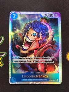 EXACT CARD PICTURED Emporio Ivankov OP02-051 Paramount War One Piece TCG Foil - Picture 1 of 2