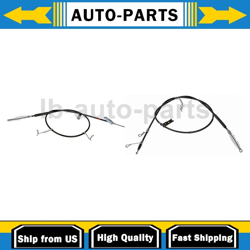 Cable de freno de estacionamiento trasero Dorman 2 piezas para Ford F-250 Super Duty 2007-2009 Foto 1 de 4