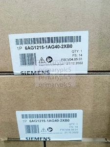 ONE NEW SIEMENS PLC Module 6AG1215-1AG40-2XB0 6AG1 215-1AG40-2XB0 - Picture 1 of 1