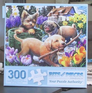 SIGNOS DE PRIMAVERA DE LARRY JONES - Completo - BROCAS Y PIEZAS GRANDES PIEZAS. PUZZLE - Imagen 1 de 2