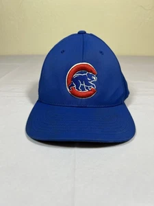 Pacific Headwear Chicago Cubs MLB Blue Fitted Hat Style 474F Adult Size SM-MD - Picture 1 of 6