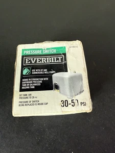 Interruptor de presión Everbilt 1001098873 30-50 PSI NUEVO - Imagen 1 de 7
