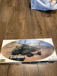 REVELL CH-53G SIKORSKY #4511 Open Box VINTAGE PLASTIC HELICOPTER 1/48 MODEL - Bild 1 von 12