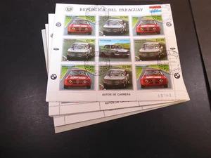 Paraguay 1987, 100x Hojas Pequeñas "Turismo" (Alfa y BMW), Gest./CTO ME -.- - Imagen 1 de 2
