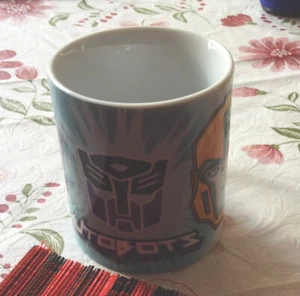 Transformers Autobots 2018 Coffee Mug Tea Cup In Mint Condition Small Size - Picture 1 of 4