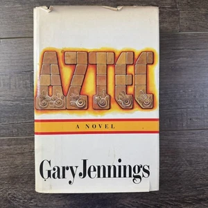 Aztec A Novel by Gary Jennings Book Club Edition HC/ DJ 1980 - Bild 1 von 18