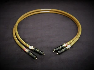 "The Note" pure copper interconnect RCA cable with WBT connectors - Picture 1 of 5