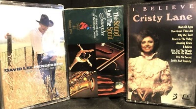 David Lee Henderson Cristy Lane Olympic Sample Sealed cassettes 1996 PET RESCUE - Image 1 of 2