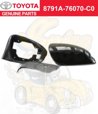 Toyota Genuine 2011-2021 Lexus Cover, Outer Mirror 8791A-76070-C0 - Imagem 1 de 3