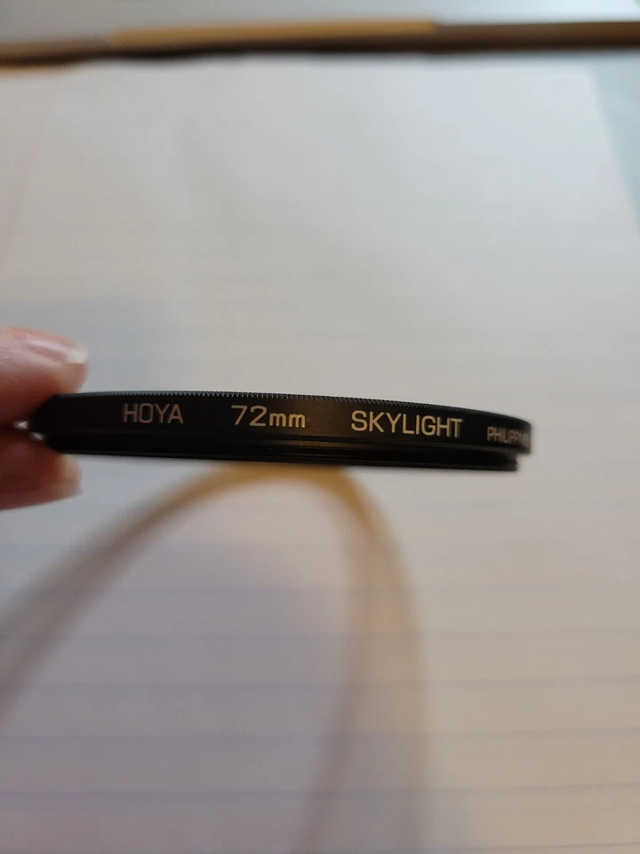 Hoya 72mm Skylight Filter Camera Lens  - Made In Philippines  - Image 1 of 4