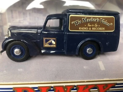 Винтажный Dinky Matchbox 1948 Commer 8 CWT Van HMV DY-8B Синий 1:43 Литой 1990 - Изображение 1 из 4