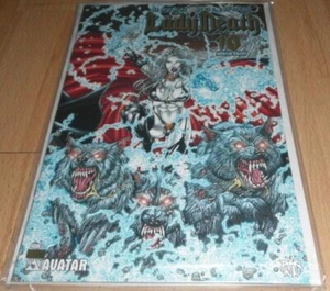 Lady Death 10th Anniversary Edition (2004) #1AGOLD.Nov 2004 by Avatar - Picture 1 of 1