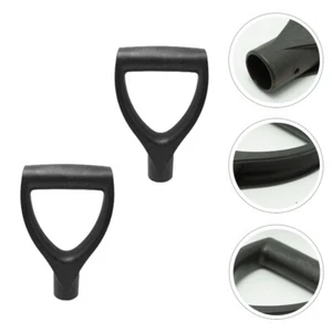 2Pcs Plastic Handles Portable Grip Handles Digging Raking Tools - Picture 1 of 12