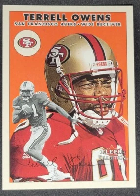 Terrell Owens 2000 Fleer Tradition #55 A563 - Image 1 of 2